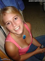 15 pictures - Hard nipples peeking in raunchy downbouse pics