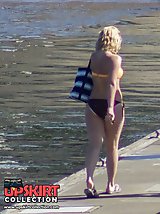 12 pictures - Seducing butts in bikini for cam guy