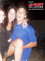 12 pictures - Party girls flash upskirts
