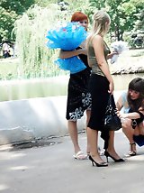 12 pictures - Hot upskirts and sexy babes