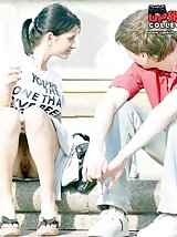 12 pictures - The most good-looking upskirts