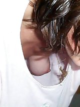 10 pictures - Downblouse Shots upskirt pictures