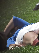 12 pictures - Candid cam caught her. Milf upskirt