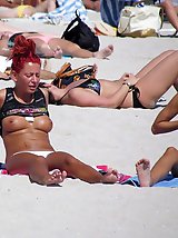 12 pictures - Teenie swimsuits enticing public