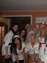 12 pictures - Amateur girls strip and boast the hot sexy thong